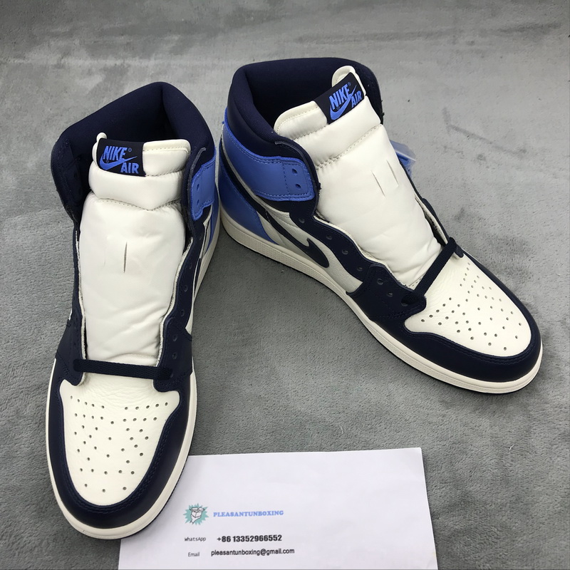 Authentic Air Jordan 1 “Obsidian” GS 