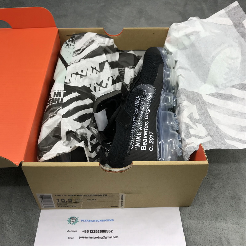 Authentic OFF-WHITE x Nike VaporMax 