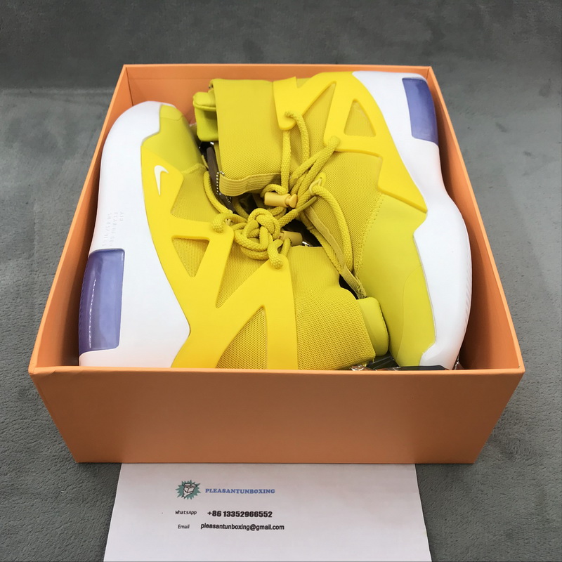 Nike Air Fear Of God 1 Yellow