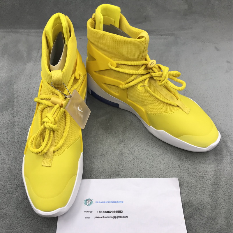 Nike Air Fear Of God 1 Yellow