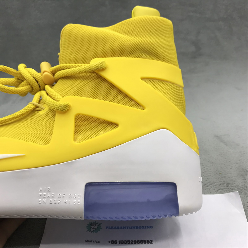 Nike Air Fear Of God 1 Yellow