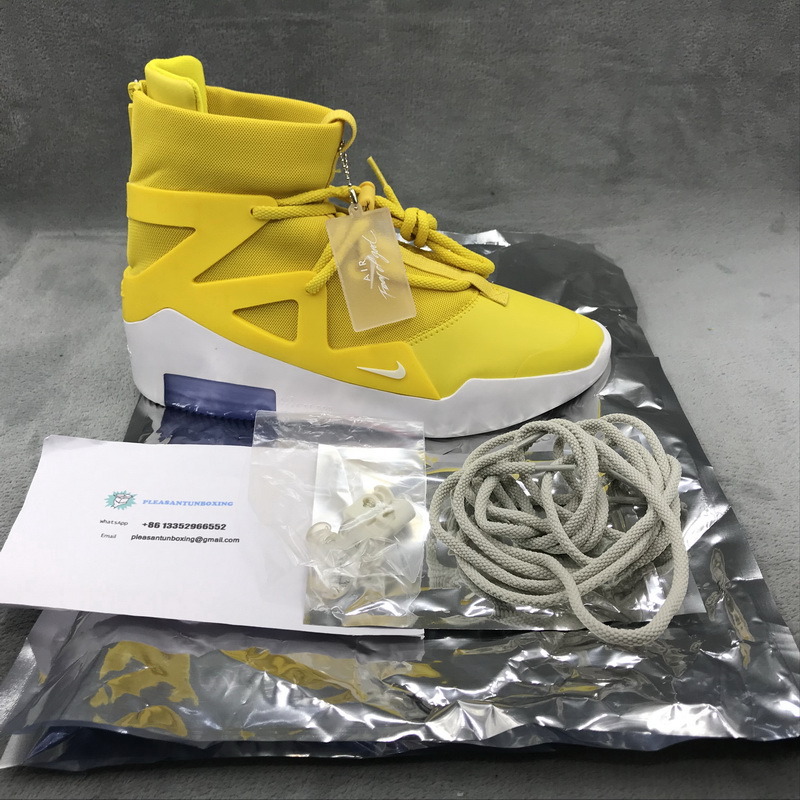 Nike Air Fear Of God 1 Yellow