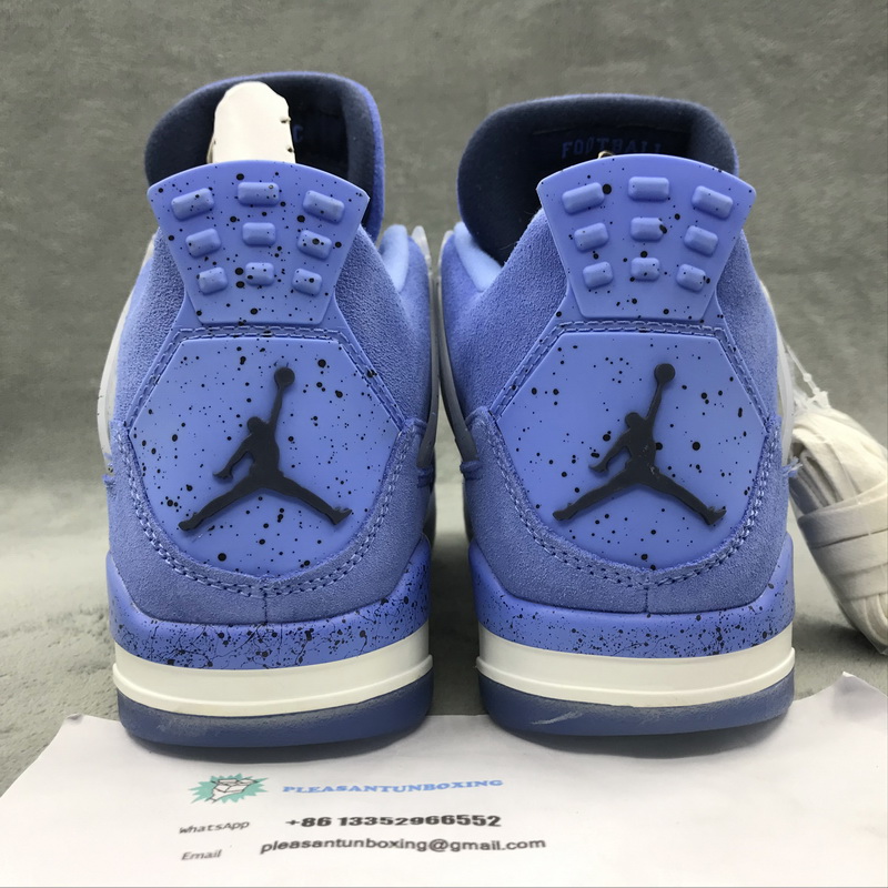 Authentic Air Jordan 4 Retro UNC PE