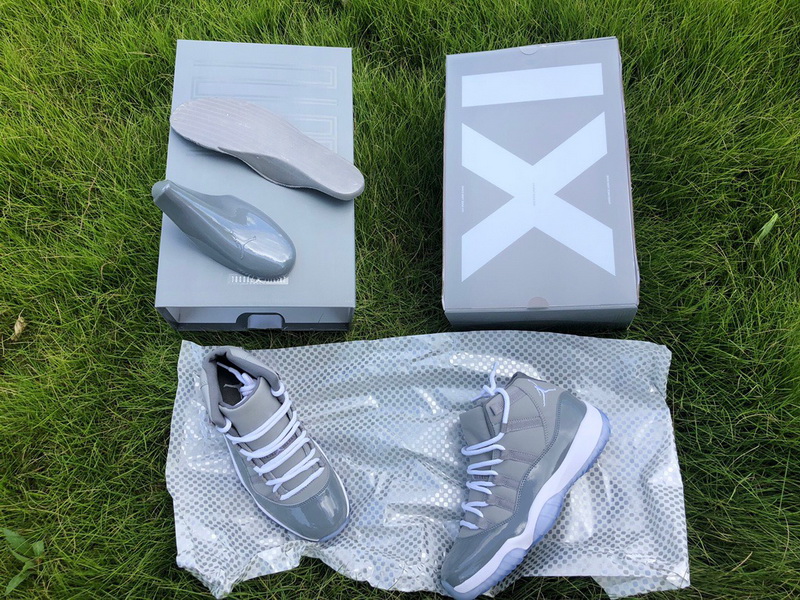 Authentic Air Jordan 11“Cool Grey”