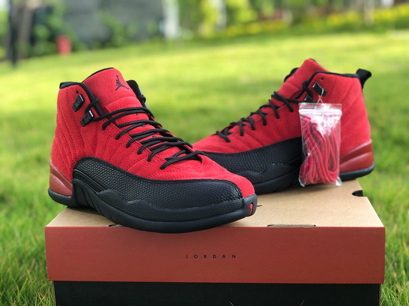 Authentic Air Jordan 12 “Reverse Flu Game”