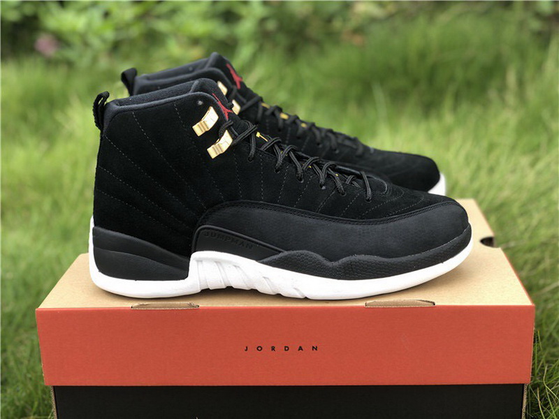 Authentic Air Jordan 12 Reverse Taxi