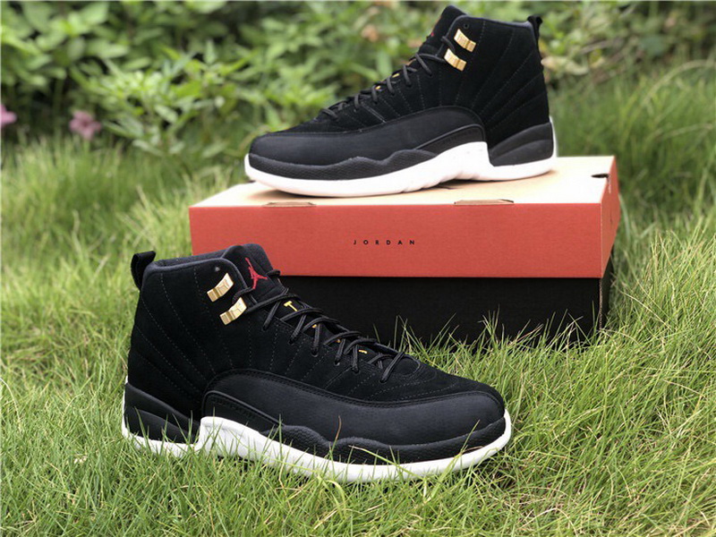 Authentic Air Jordan 12 Reverse Taxi