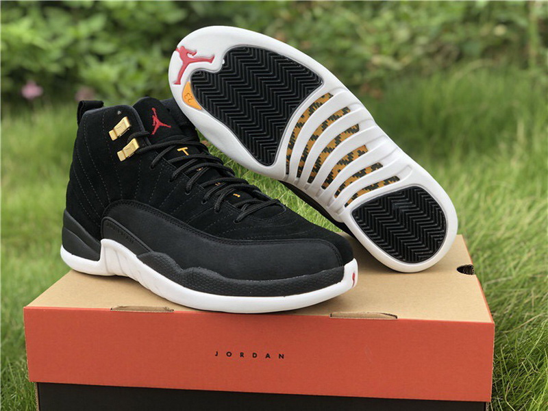 Authentic Air Jordan 12 Reverse Taxi