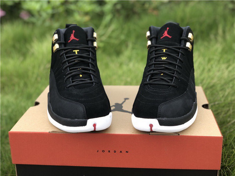 Authentic Air Jordan 12 Reverse Taxi