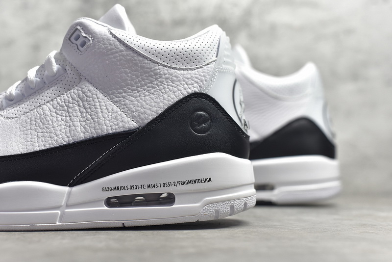 Authentic Fragment x Air Jordan 3