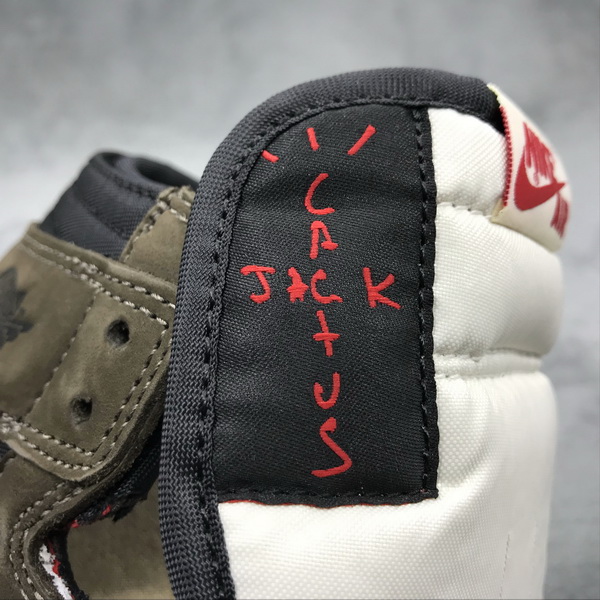 Authentic Air Jordan 1xTravis Scott-ZL