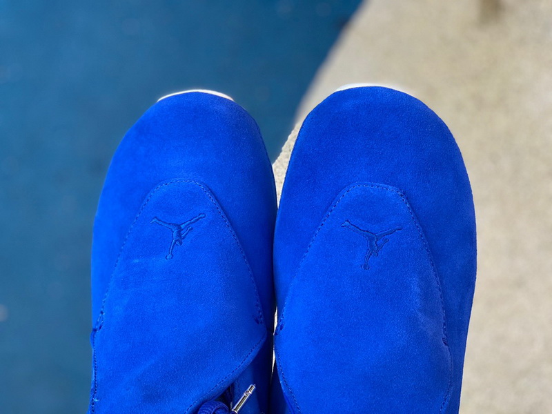 Authentic Air Jordan 18 “Blue Suede” 