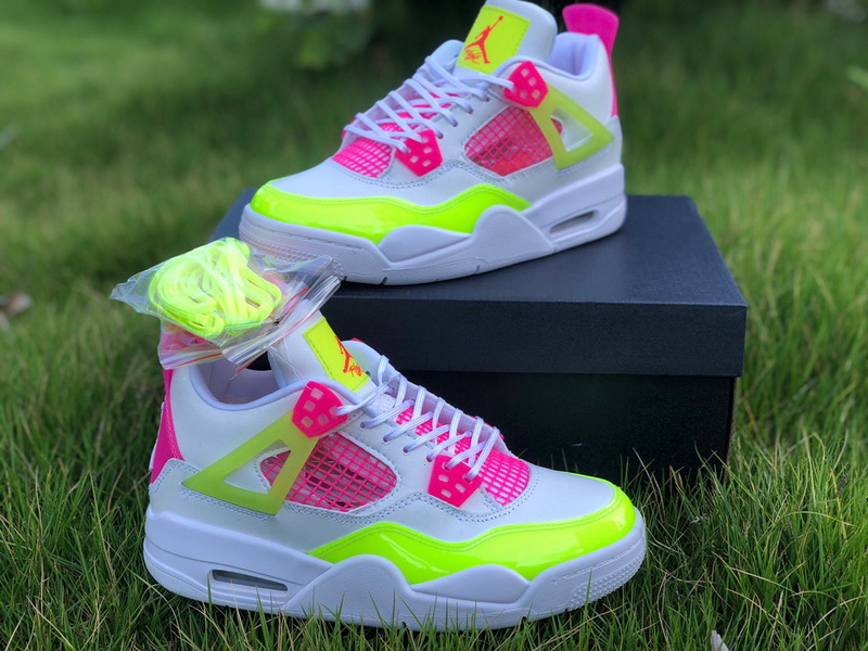 Authentic Air Jordan 4 “Lemon Venom”GS