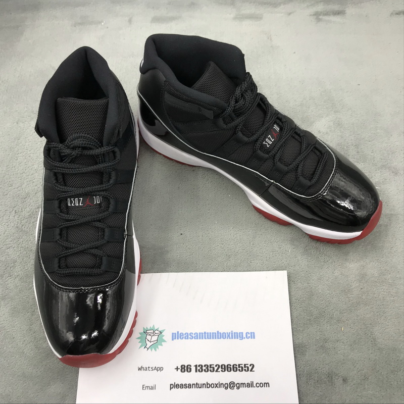 Authentic Air Jordan 11 Bred 2019