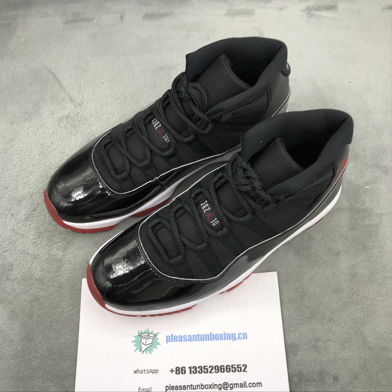 Authentic Air Jordan 11 Bred 2019