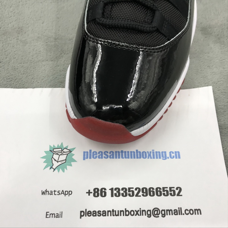 Authentic Air Jordan 11 Bred 2019