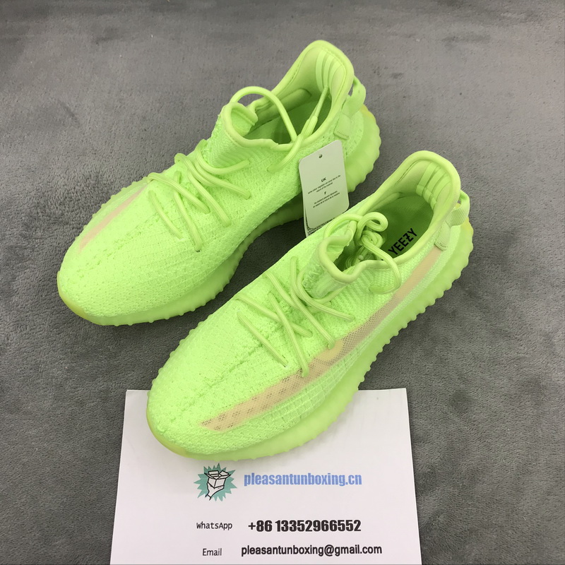 Authentic Yeezy 350 V2 Boost Glow in the Dark