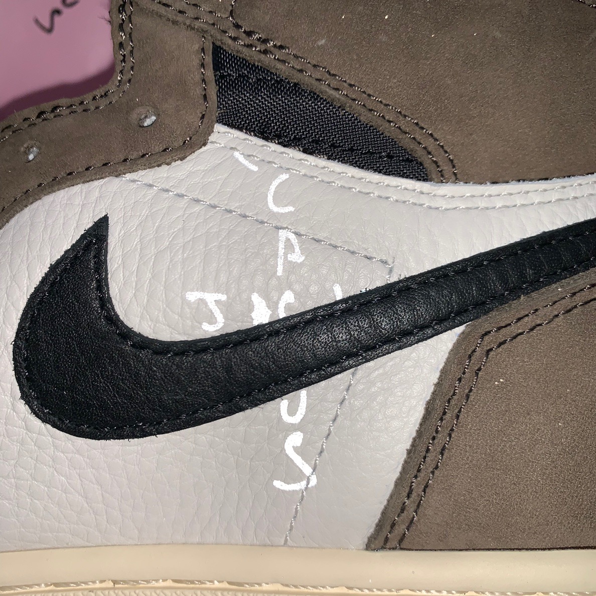 Authentic Travis Scott x Air Jordan 1 High OG GS