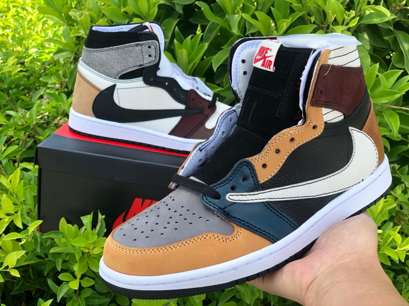 Authentic Travis Scott x Air Jordan 1 New Color