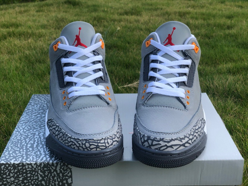 Authentic Air Jordan 3 “Cool Grey”