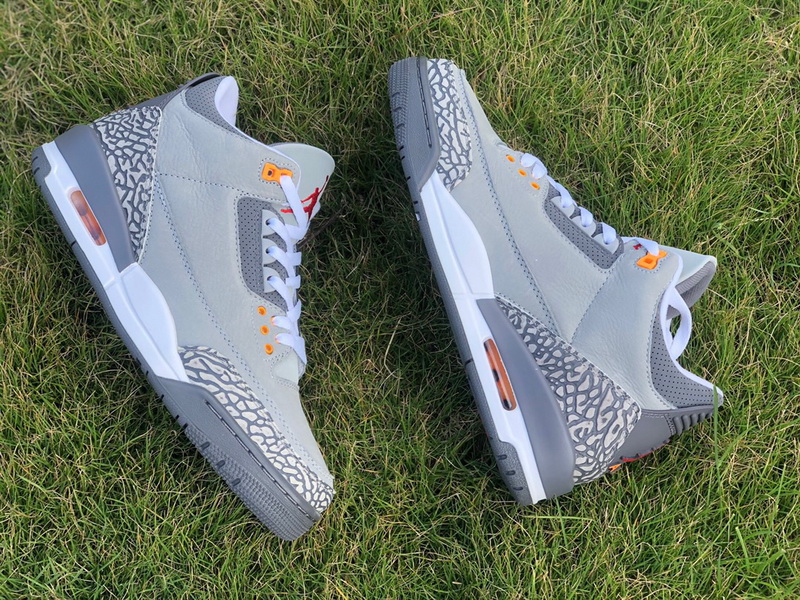 Authentic Air Jordan 3 “Cool Grey”