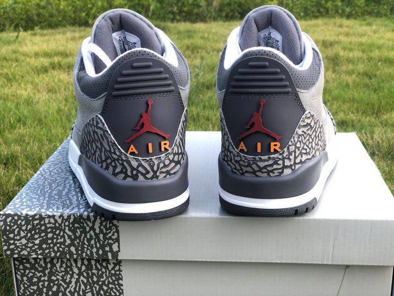 Authentic Air Jordan 3 “Cool Grey”