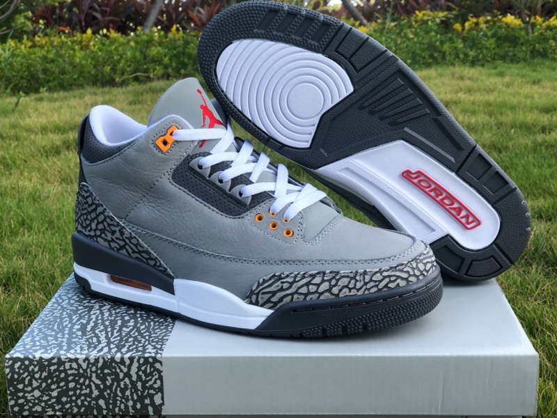 Authentic Air Jordan 3 “Cool Grey”