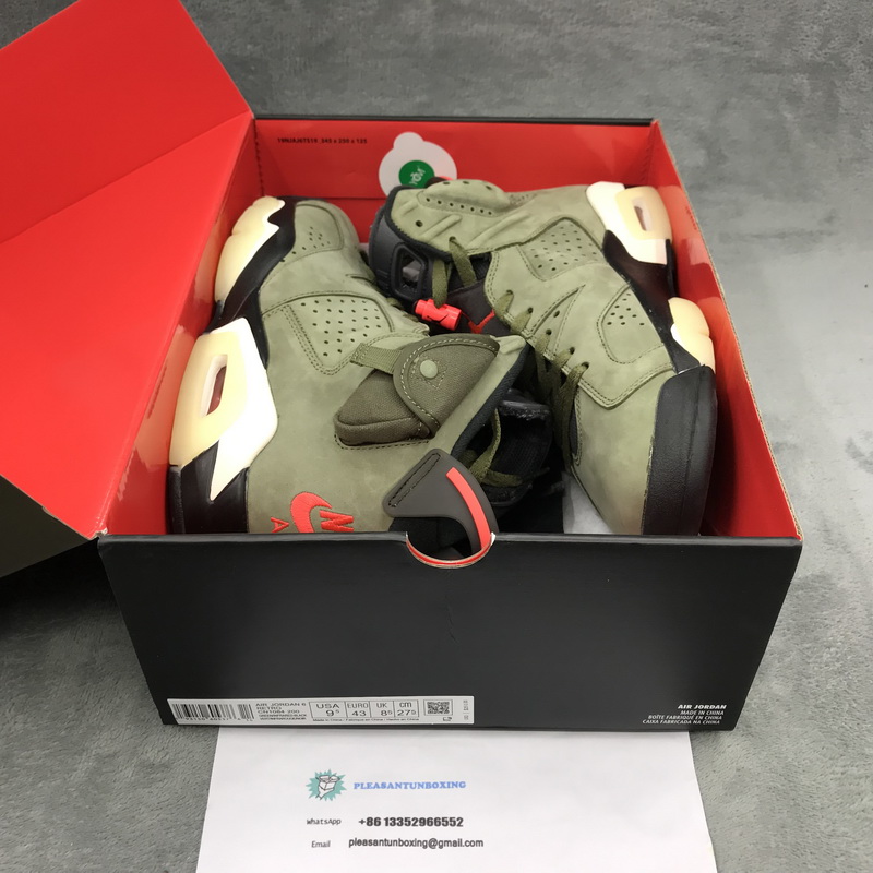 Authentic Travis Scott x Air Jordan 6 Retro 