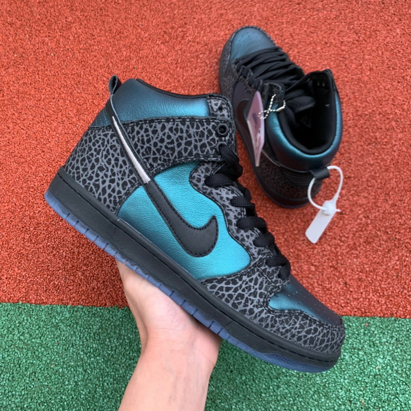 Authentic Nike SB Dunk High x Black Sheep GS 