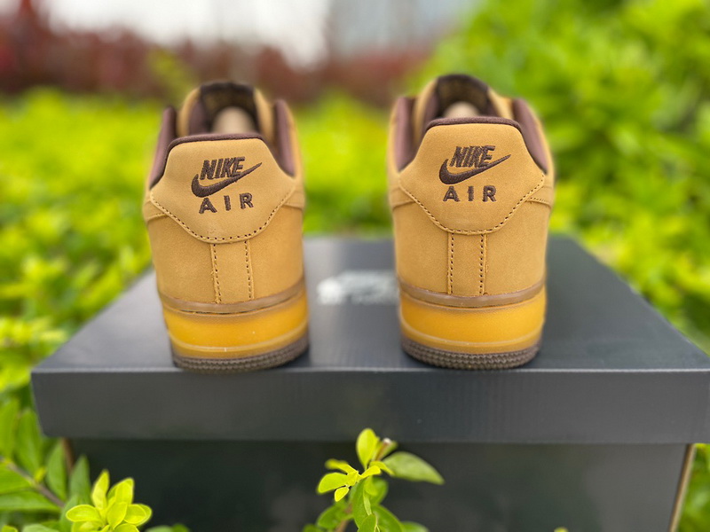 Authentic Nike Air force 1 Wheat Mocha