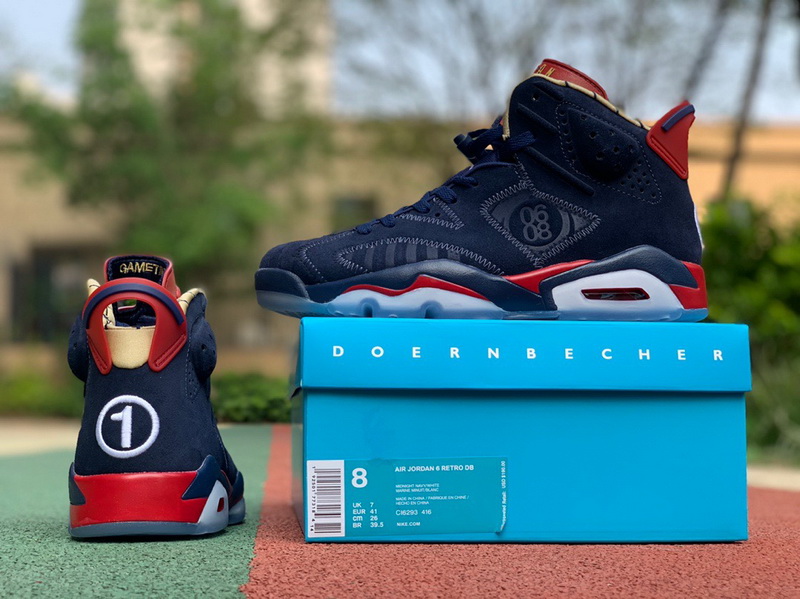 Authentic Air Jordan 6 DB Doernbecher