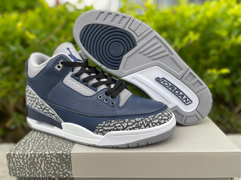 Authentic Air Jordan 3“Midnight Navy”