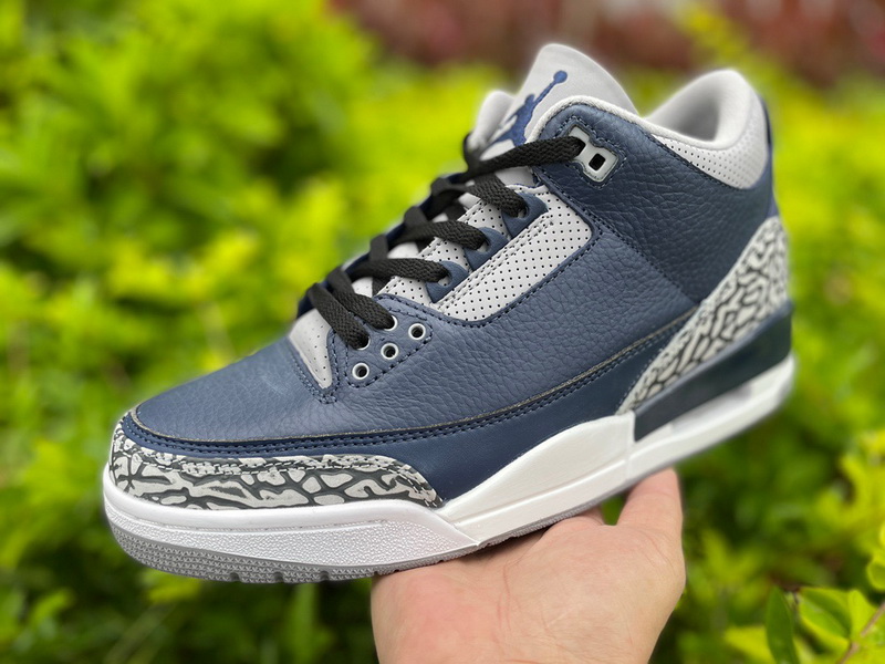 Authentic Air Jordan 3“Midnight Navy”