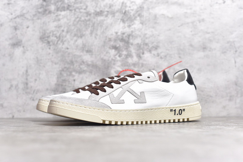 Authentic Off White c/o Virgil Abloh 2.0 Leather Sneaker 