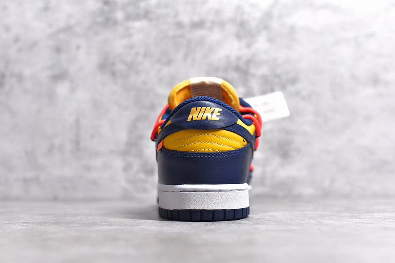 Authentic OFF-WHITE x Nike Dunk“University Gold” 