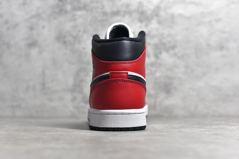 Authentic Air Jordan 1 Mid “Chicago Black Toe”