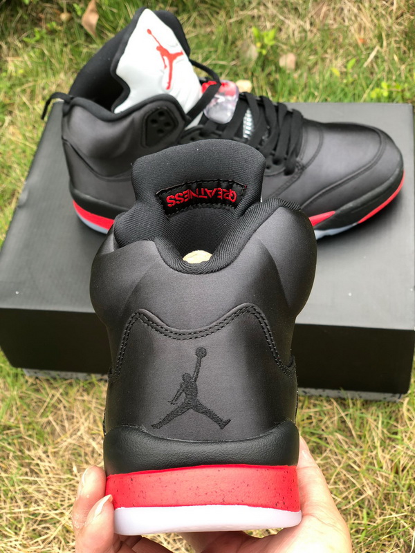 Authentic Air Jordan 5 Statin Bred