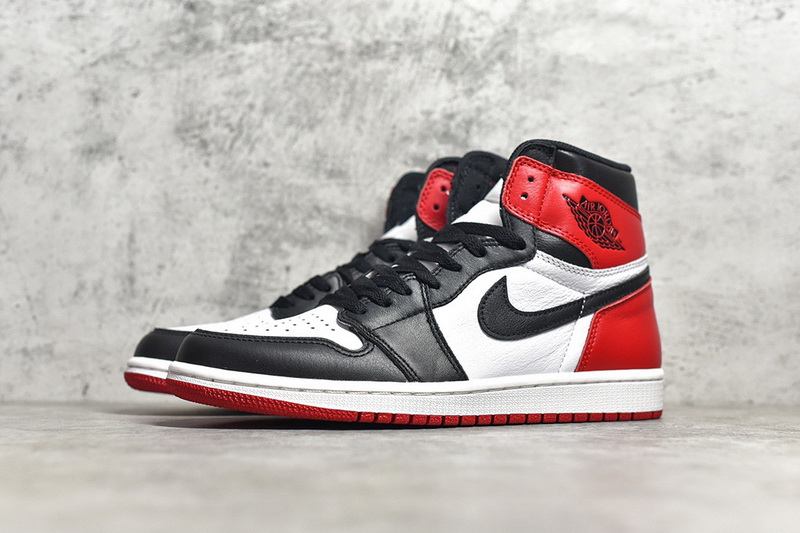 Authentic Air Jordan 1 Black Toe