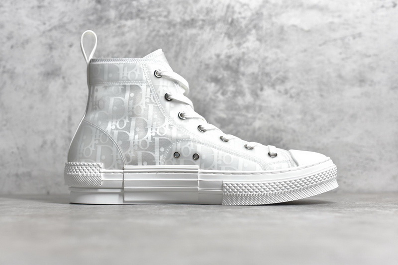 Authentic Dior Oblique High Top Sneakers