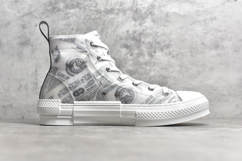 Authentic Dior Oblique High Top Sneakers