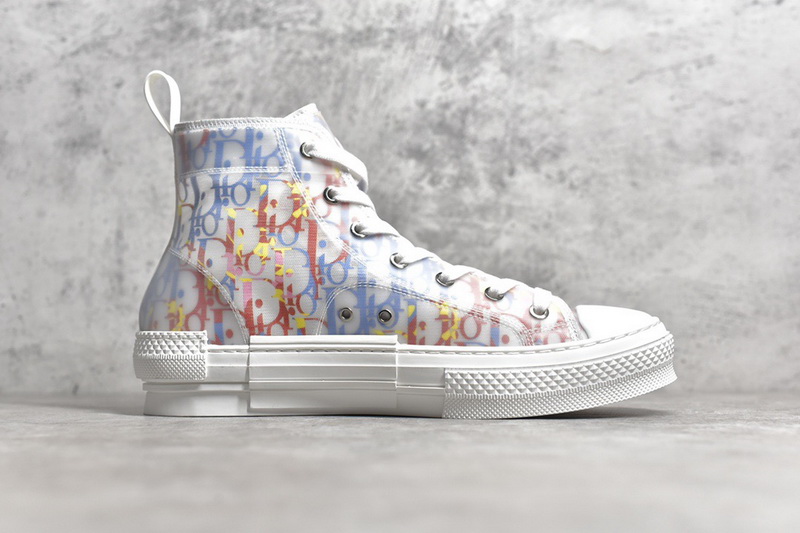 Authentic Dior Oblique High Top Sneakers