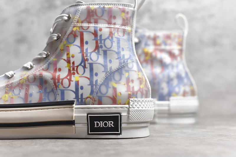 Authentic Dior Oblique High Top Sneakers