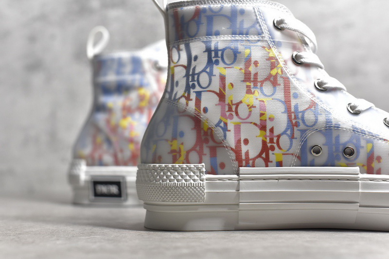 Authentic Dior Oblique High Top Sneakers