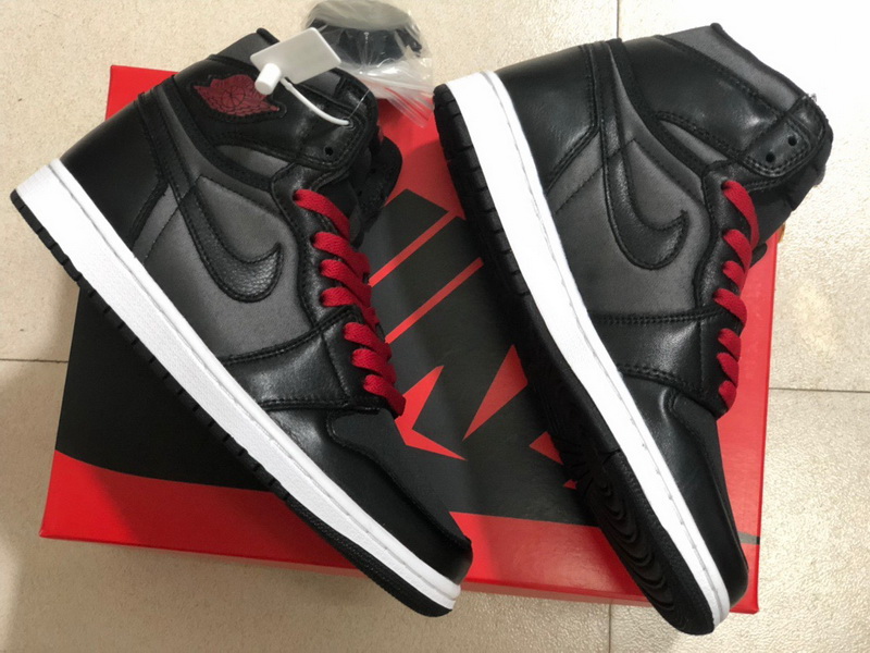 Authentic Air Jordan 1 “Black Satin” GS