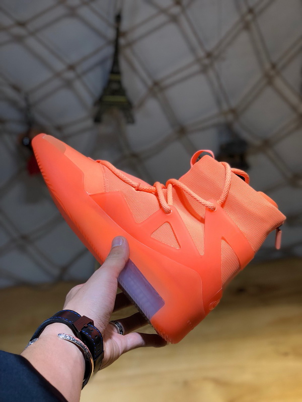 Authentic Nike Air Fear Of God 1 Orange Pulse