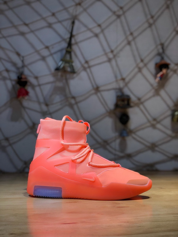 Authentic Nike Air Fear Of God 1 Orange Pulse