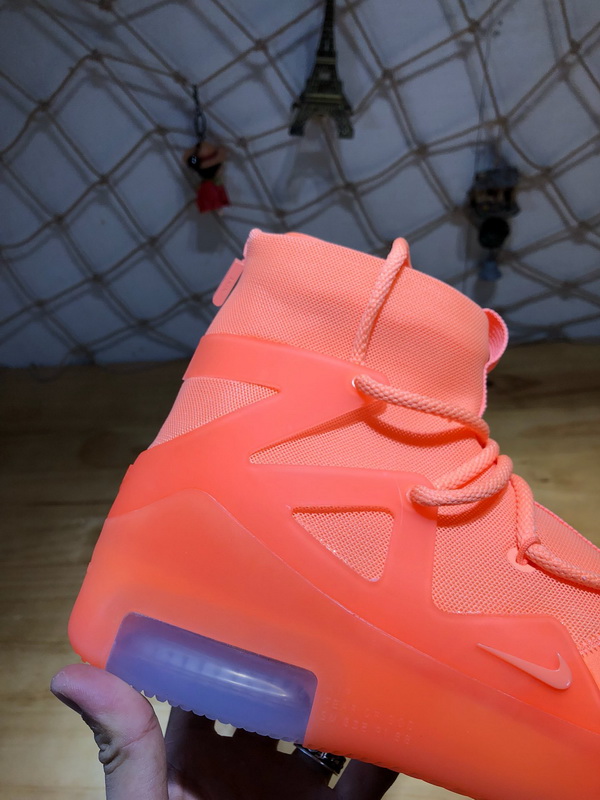 Authentic Nike Air Fear Of God 1 Orange Pulse