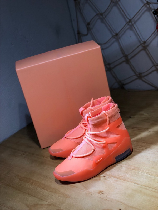 Authentic Nike Air Fear Of God 1 Orange Pulse