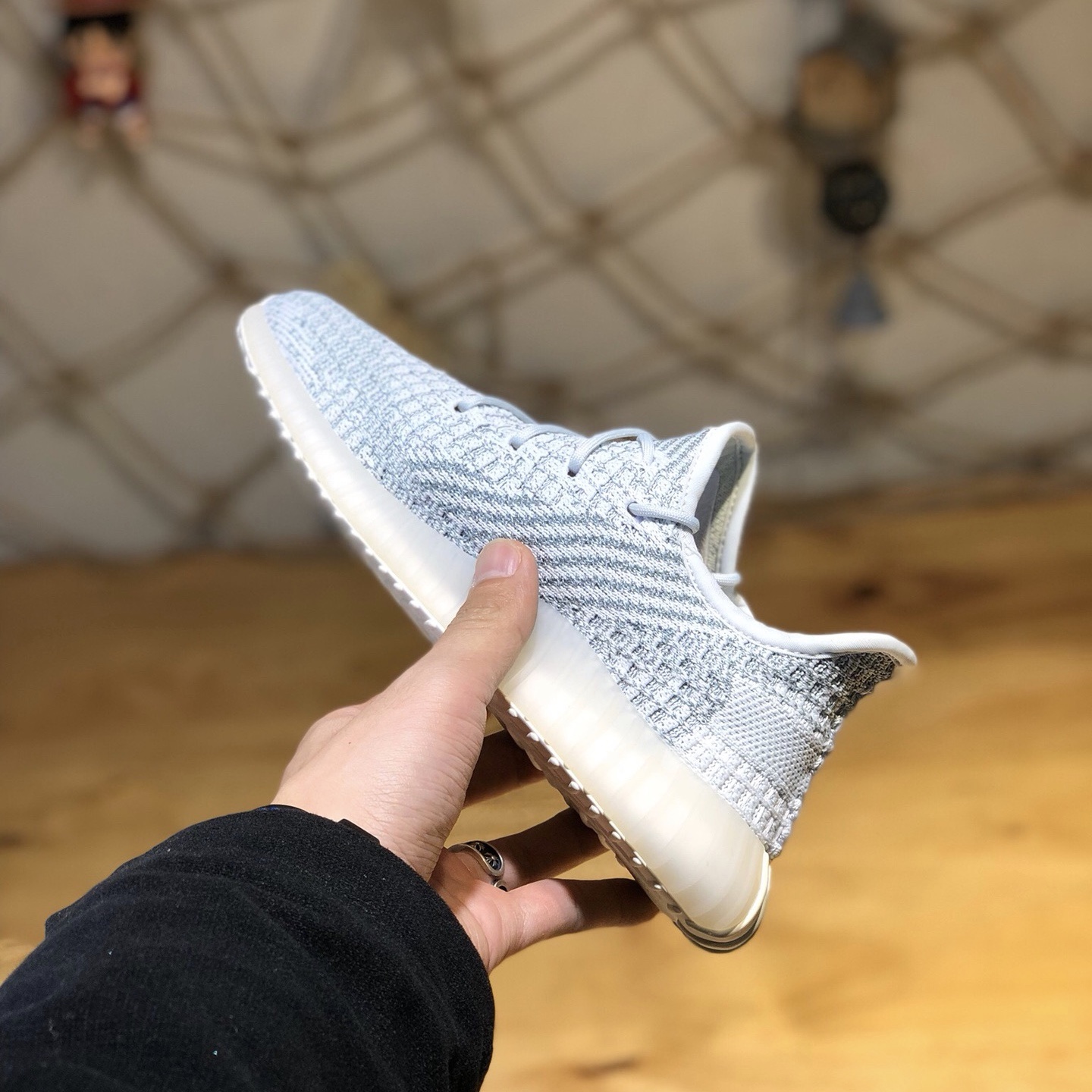 Authentic Yeezy Boost 350 V2 “Cloud White” Kids Shoes