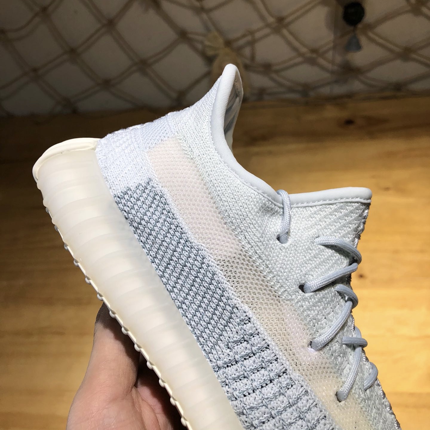 Authentic Yeezy Boost 350 V2 “Cloud White” Kids Shoes